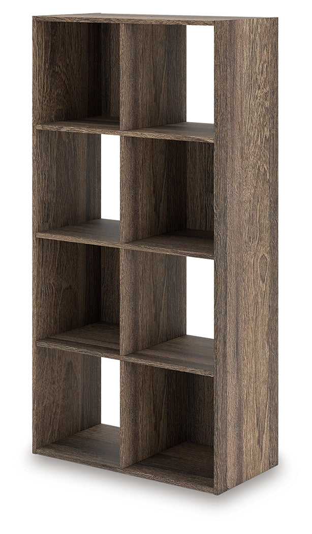 Shallifer Brown Eight Cube Organizer from Ashley - Luna Furniture