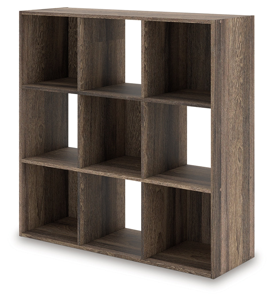 Shallifer Brown Nine Cube Organizer from Ashley - Luna Furniture