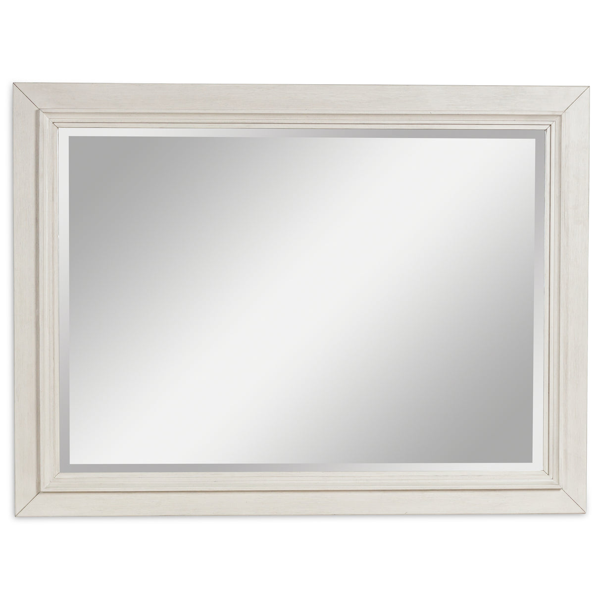 Shaybrock Antique White/Brown Bedroom Mirror (Mirror Only) from Ashley - Luna Furniture