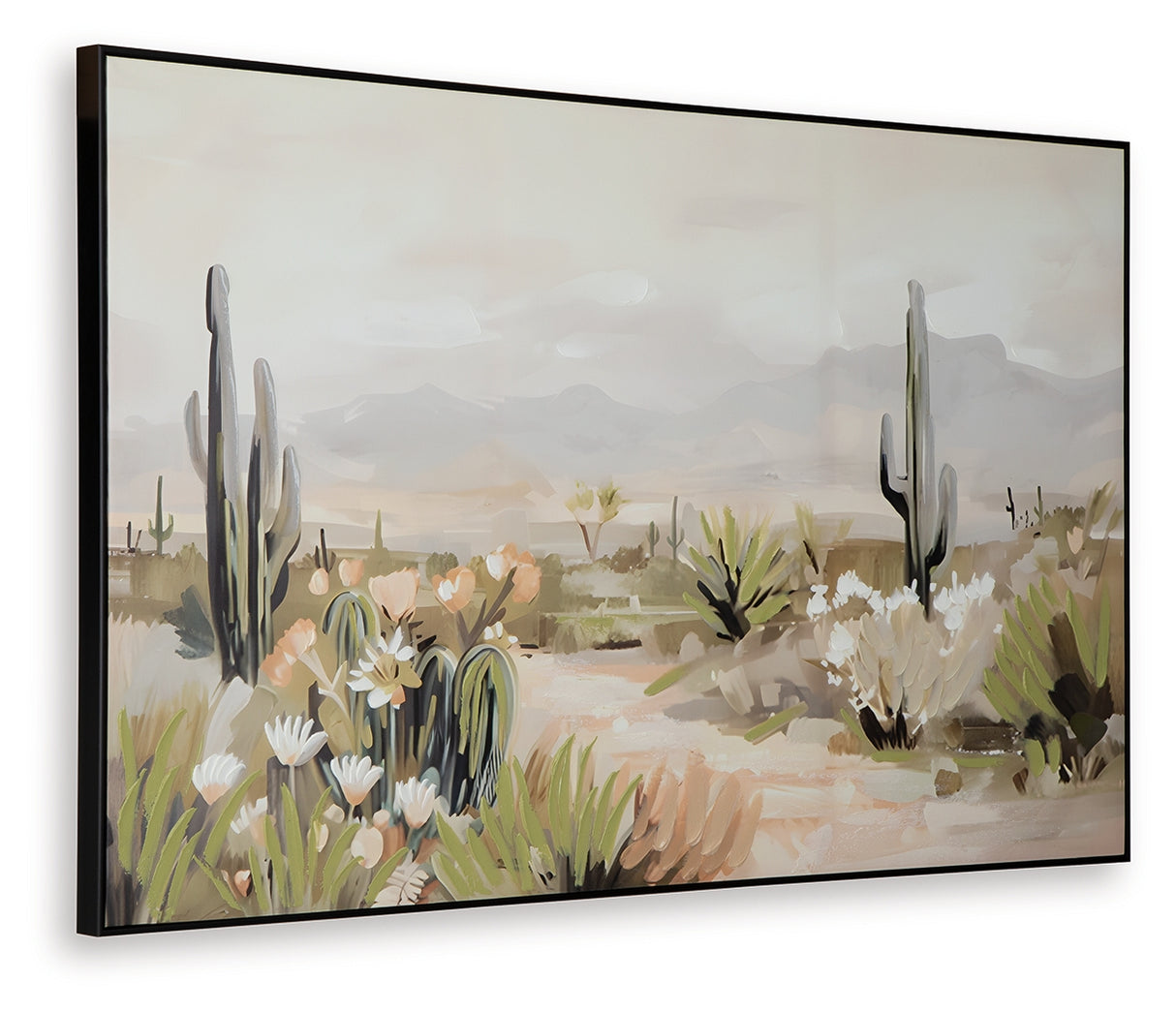 Sidworth Green/Beige/Gray Wall Art from Ashley - Luna Furniture