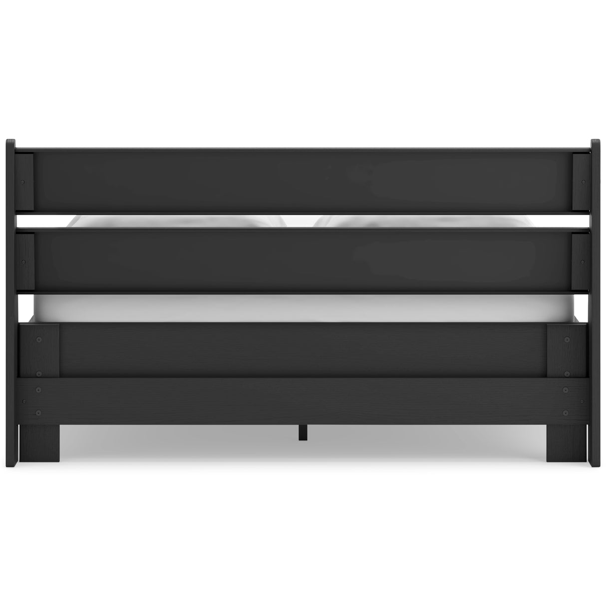 Socalle Queen Panel Headboard with Dresser and Chest in Black from Ashley - Luna Furniture