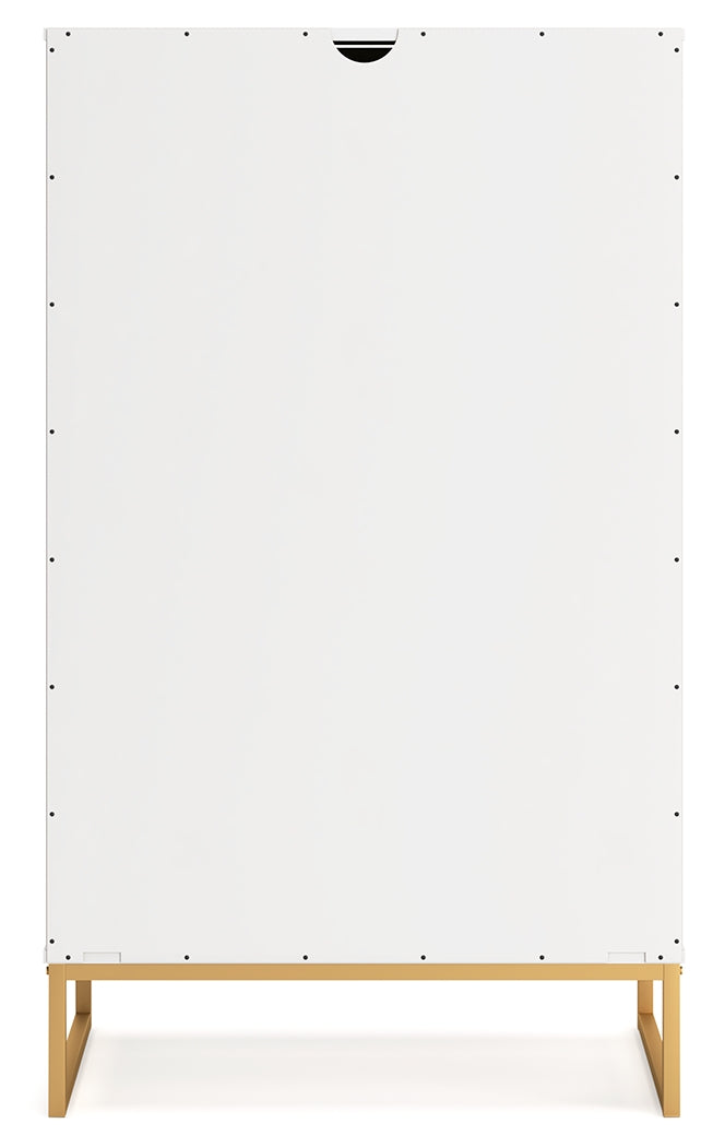 Socalle Queen Panel Headboard with Dresser and Chest in Two-tone from Ashley - Luna Furniture