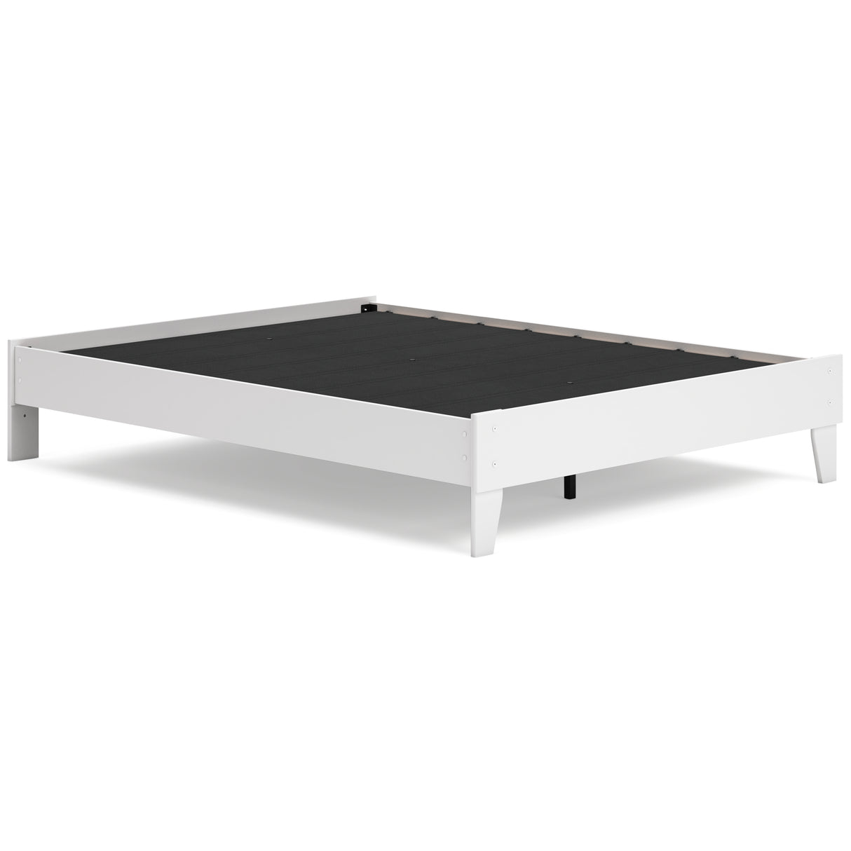 Socalle Queen Platform Bed with 2 Nightstands in Two-tone from Ashley - Luna Furniture