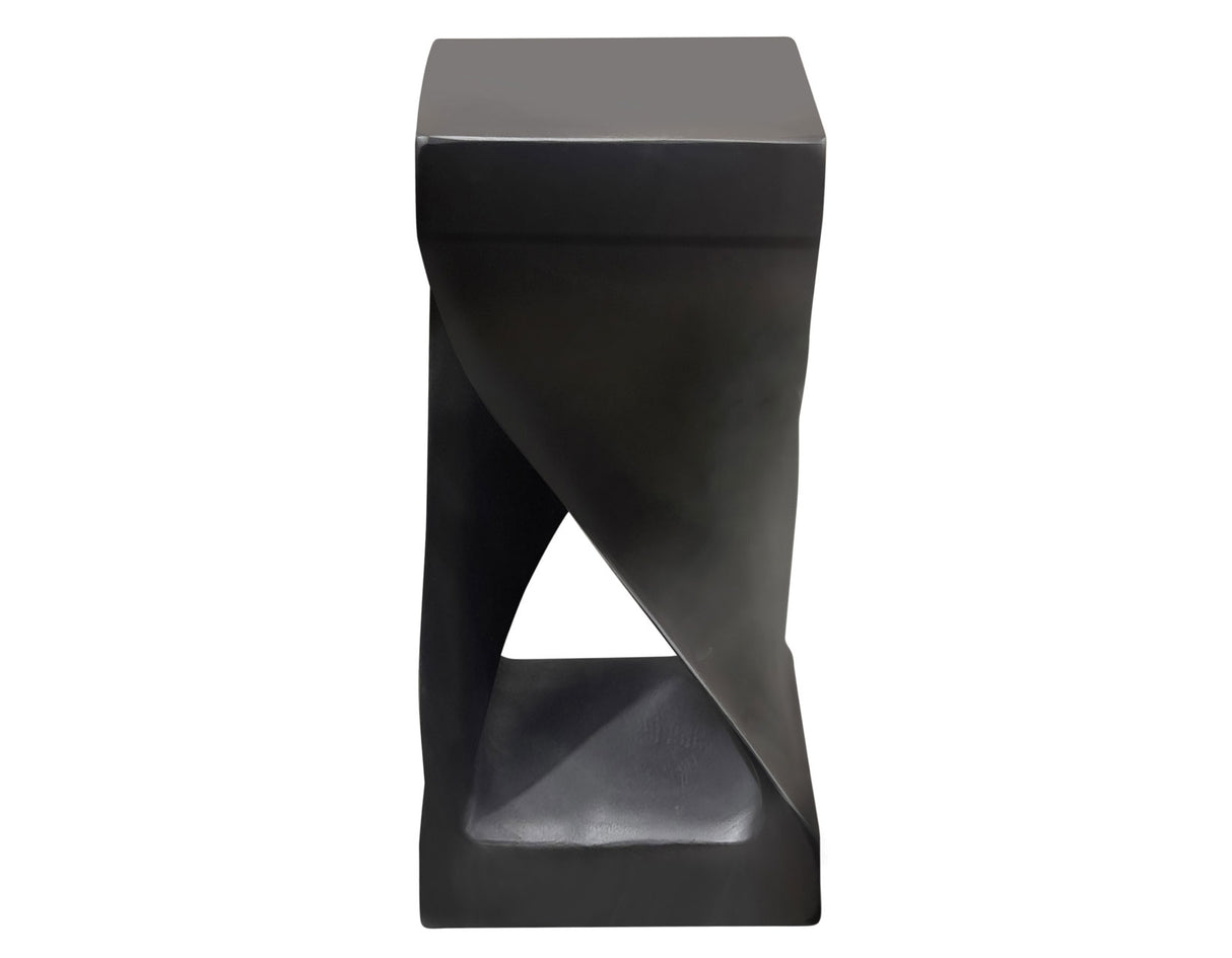 Solana Solid Wood Accent Table, Black Finish from Steve Silver - Luna Furniture
