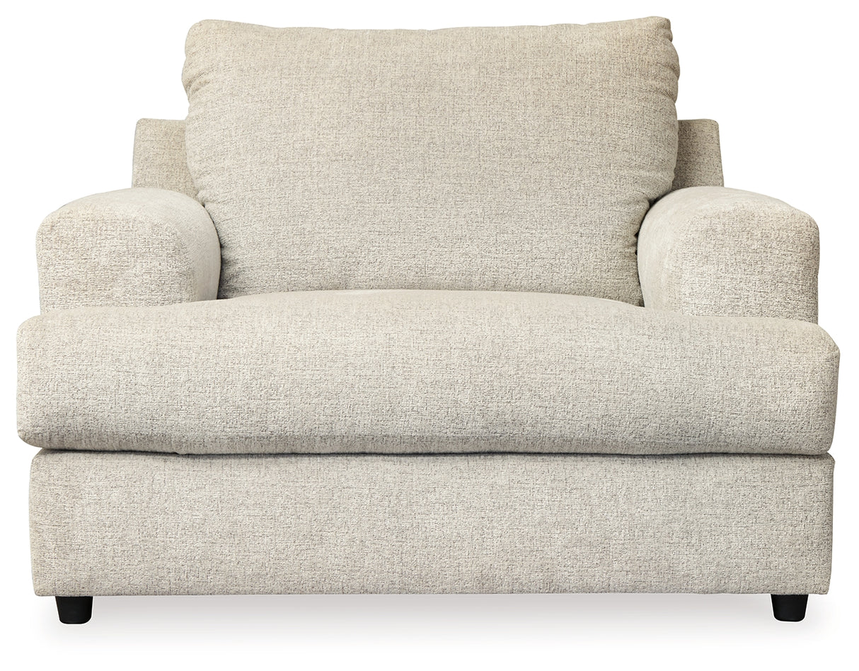 Soletren Loveseat, Oversized Chair and Ottoman from Ashley - Luna Furniture