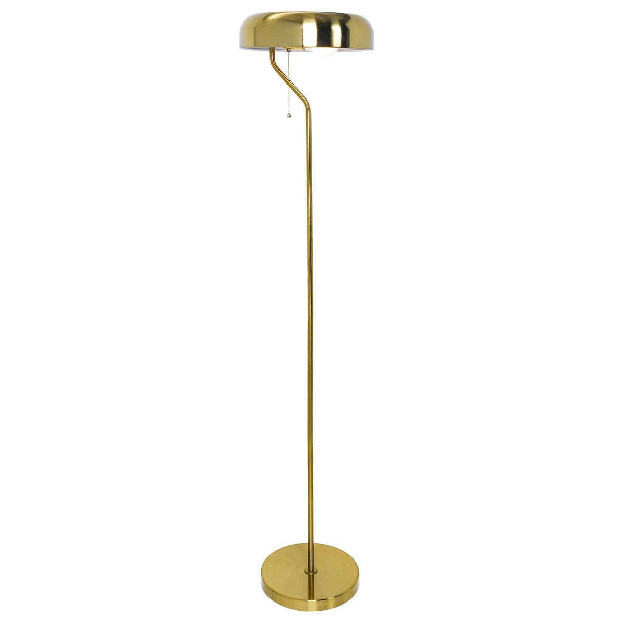 Spectra Floor Lamp - Gold outer and White inner from Ashcroft Furniture - Luna Furniture
