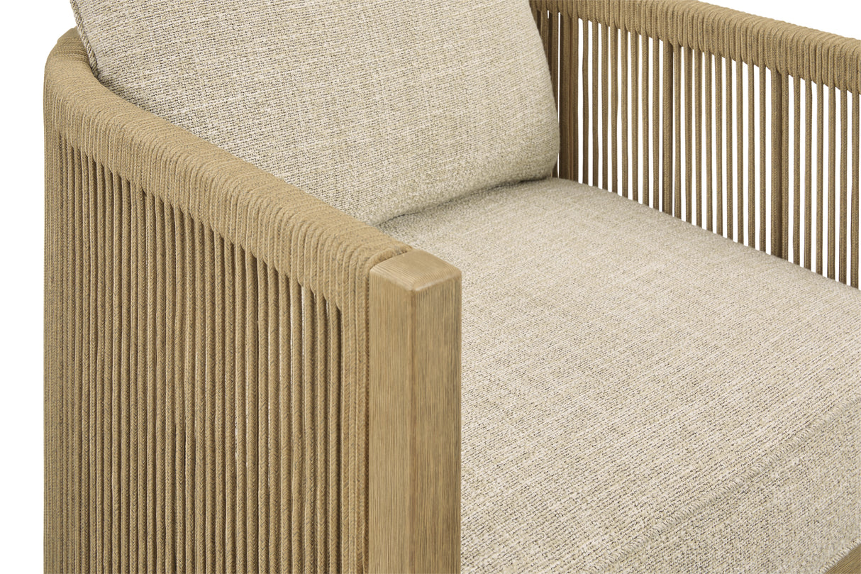 Spooners Cove Beige Outdoor Seating Set from Ashley - Luna Furniture