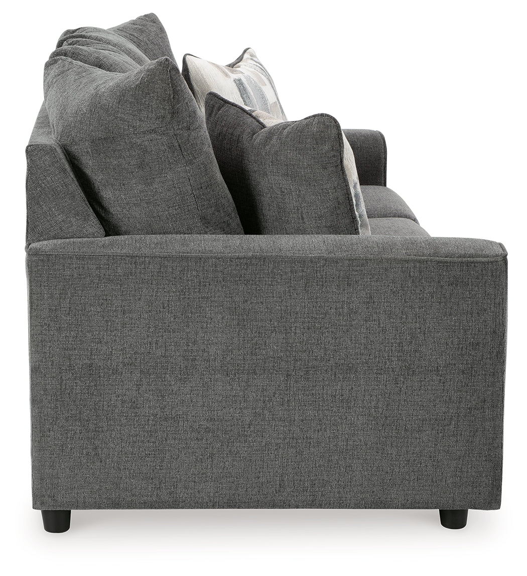 Stairatt Sofa, Loveseat, Chair and Ottoman in Gravel from Ashley Furniture - Luna Furniture