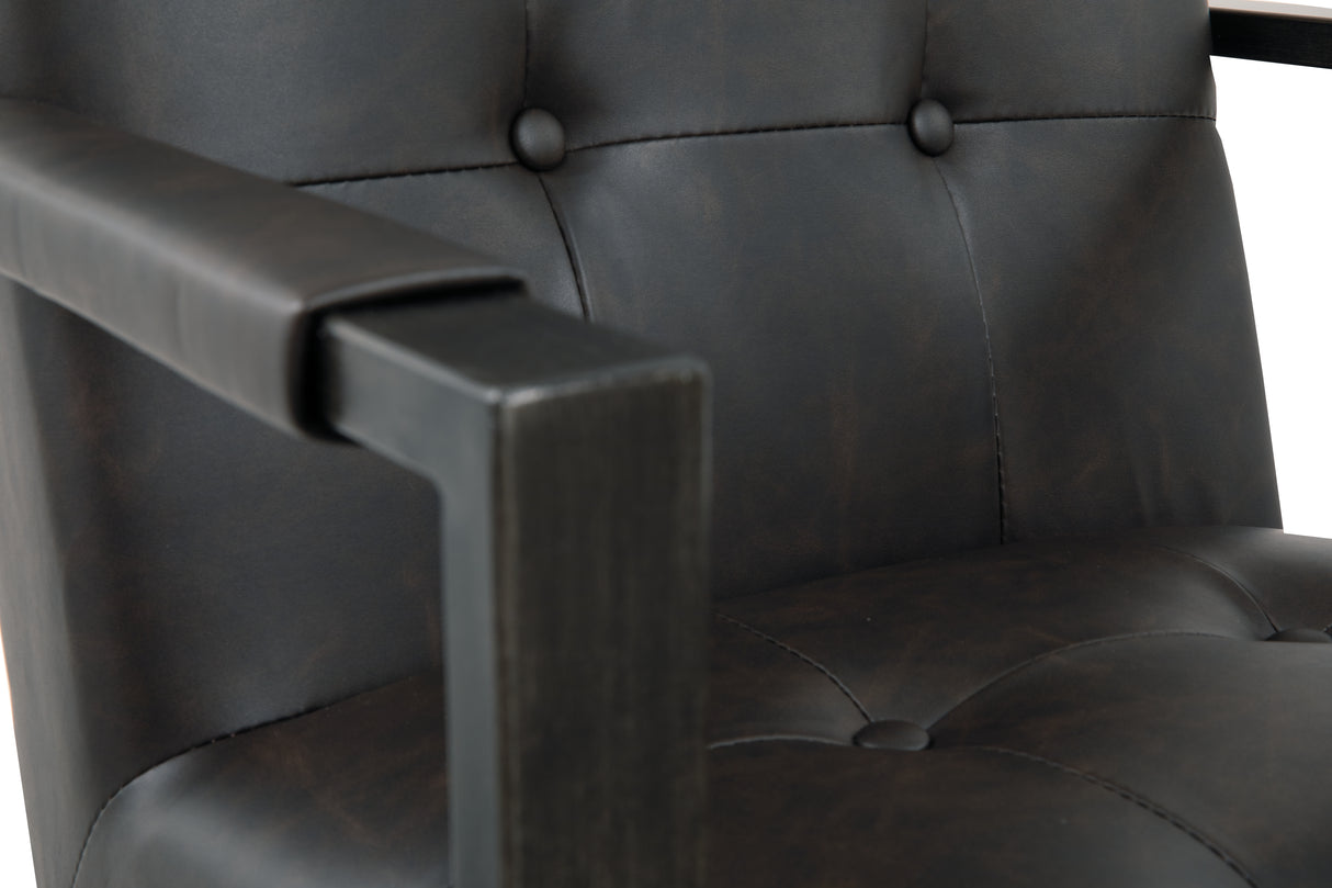 Starmore Home Office Desk with Chair in Brown from Ashley - Luna Furniture