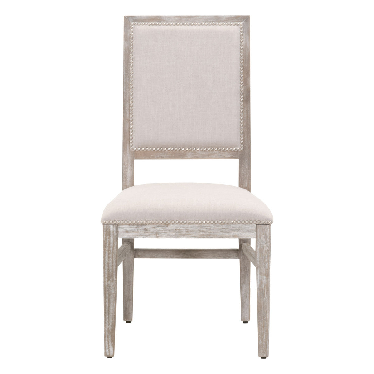 Dexter Dining Chair in Stone Linen, Natural Gray, Set of 2 from Essentials For Living - Luna Furniture