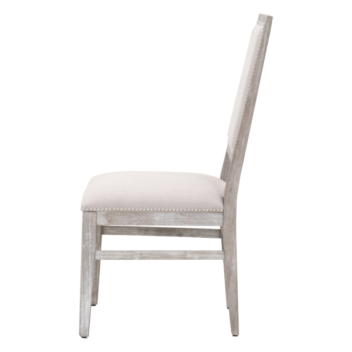 Dexter Dining Chair in Stone Linen, Natural Gray, Set of 2 from Essentials For Living - Luna Furniture