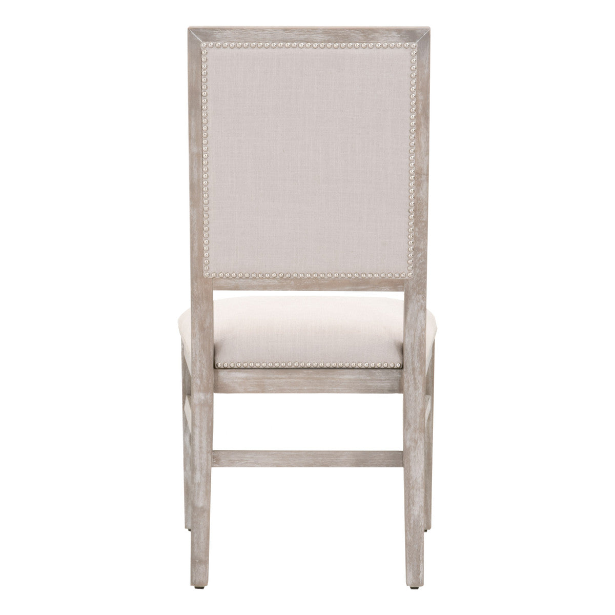 Dexter Dining Chair in Stone Linen, Natural Gray, Set of 2 from Essentials For Living - Luna Furniture