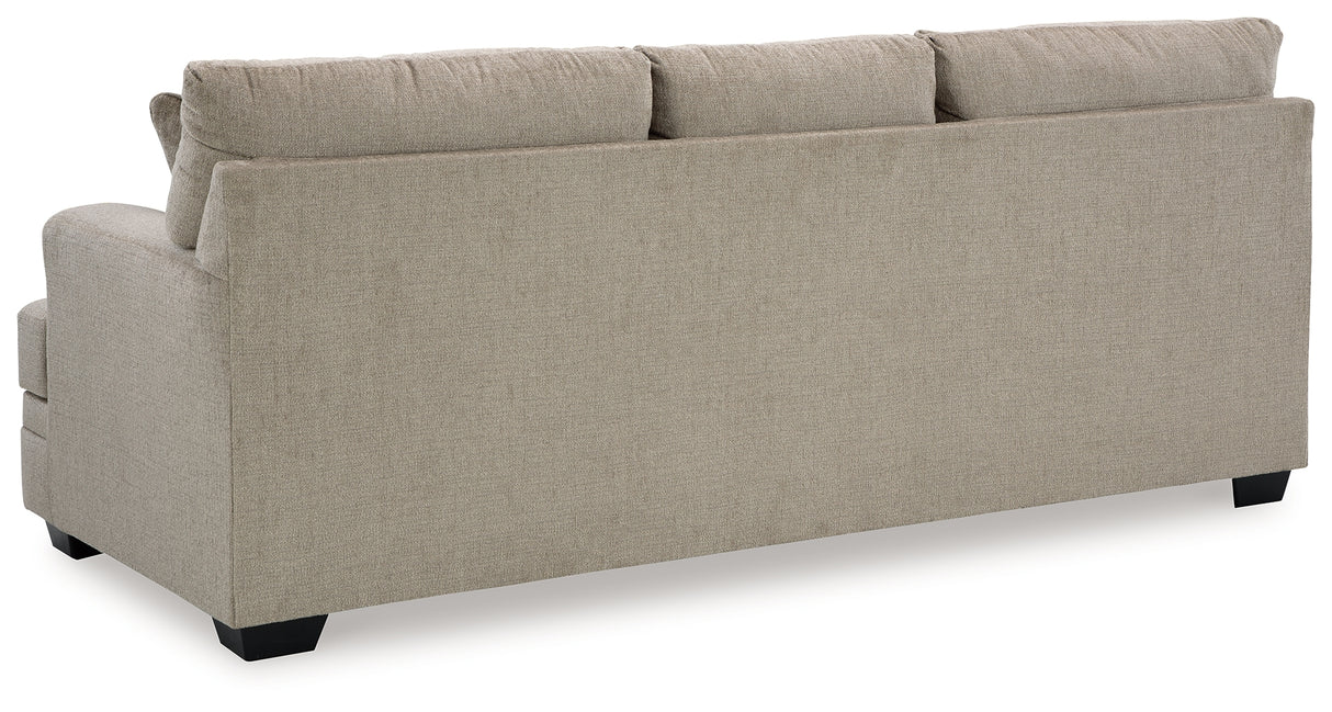 Stonemeade Sofa, Loveseat, Chair and Ottoman in Taupe from Ashley Furniture - Luna Furniture