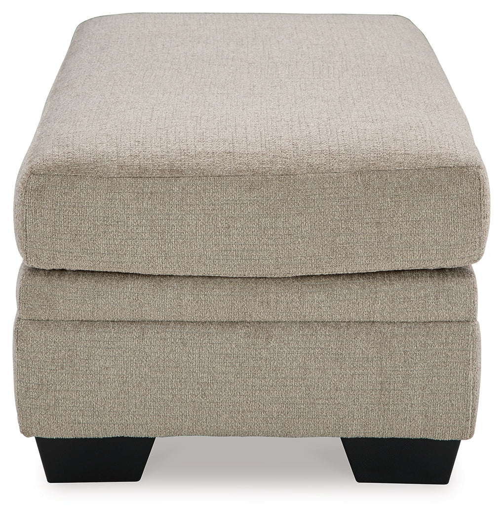 Stonemeade Sofa, Loveseat, Chair and Ottoman in Taupe from Ashley Furniture - Luna Furniture