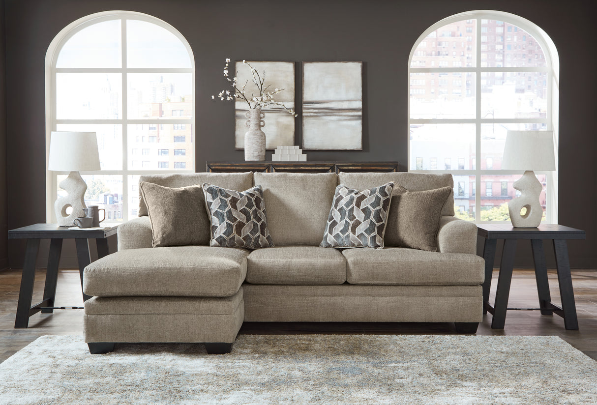 Stonemeade Taupe Sofa Chaise and Oversized Chair from Ashley - Luna Furniture