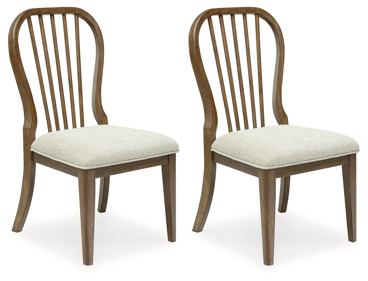 Sturlayne Brown Dining Chair, Set of 2 from Ashley - Luna Furniture