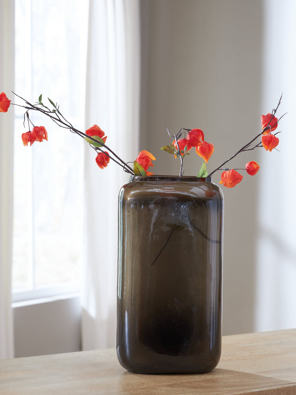 Sumner Gray/Gold Finish Vase from Ashley - Luna Furniture