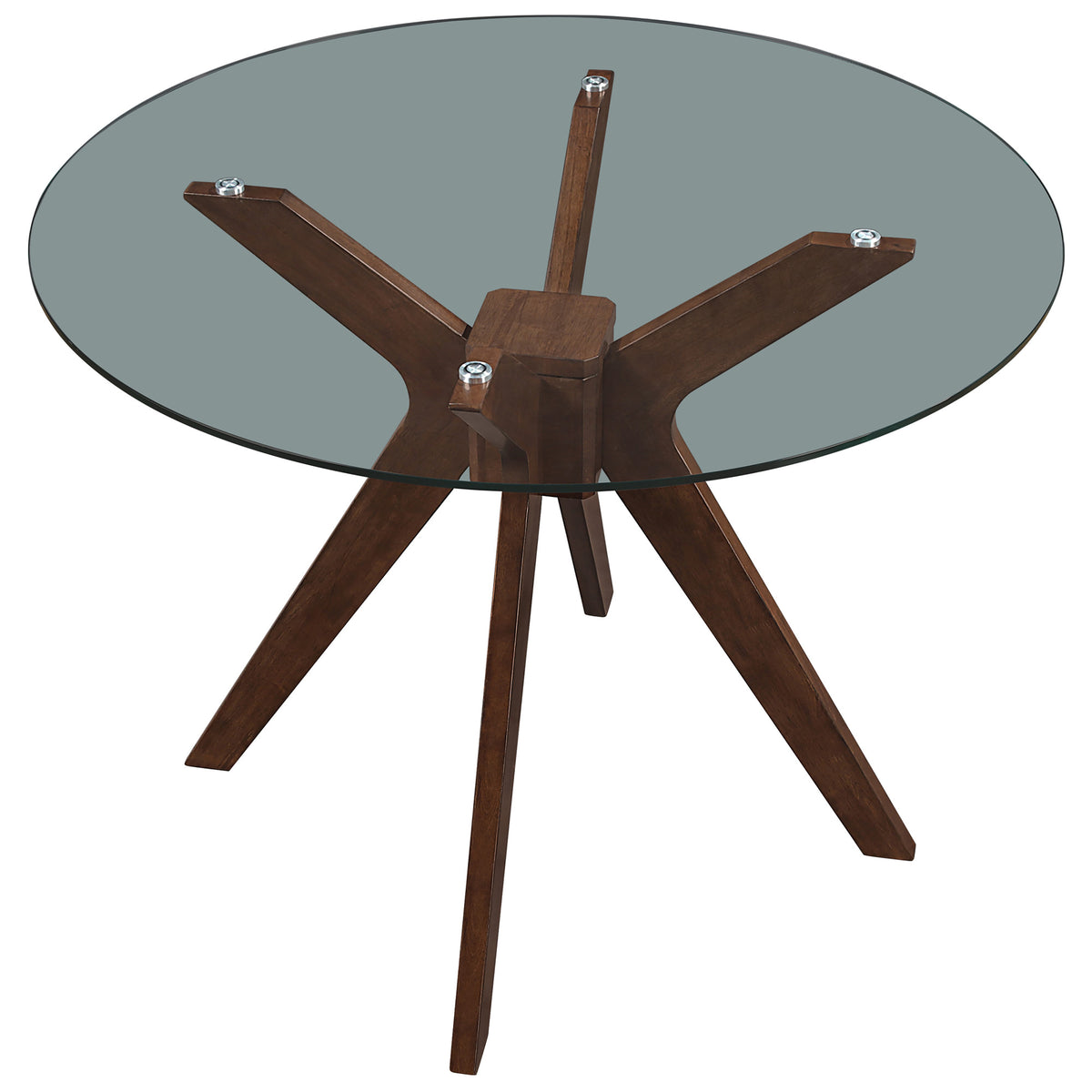 Zen 5-Piece Counter Set with Brown Velvet Counter Chairs from Steve Silver - Luna Furniture