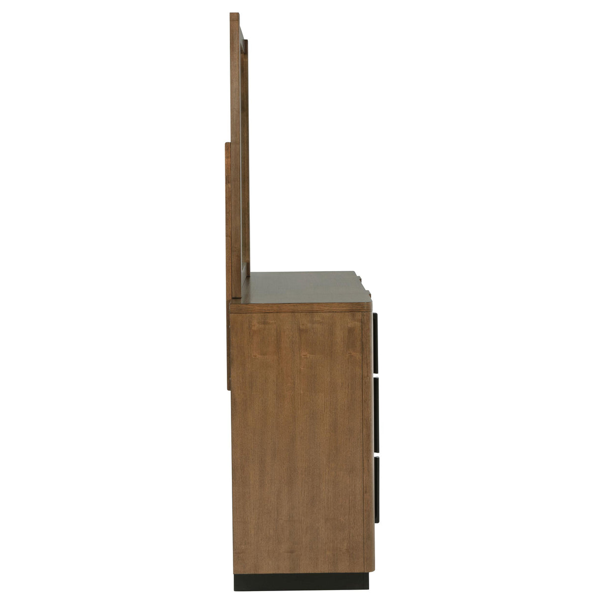 Terrace Ash Brown 6-Drawer Dresser and Mirror from Coaster - Luna Furniture