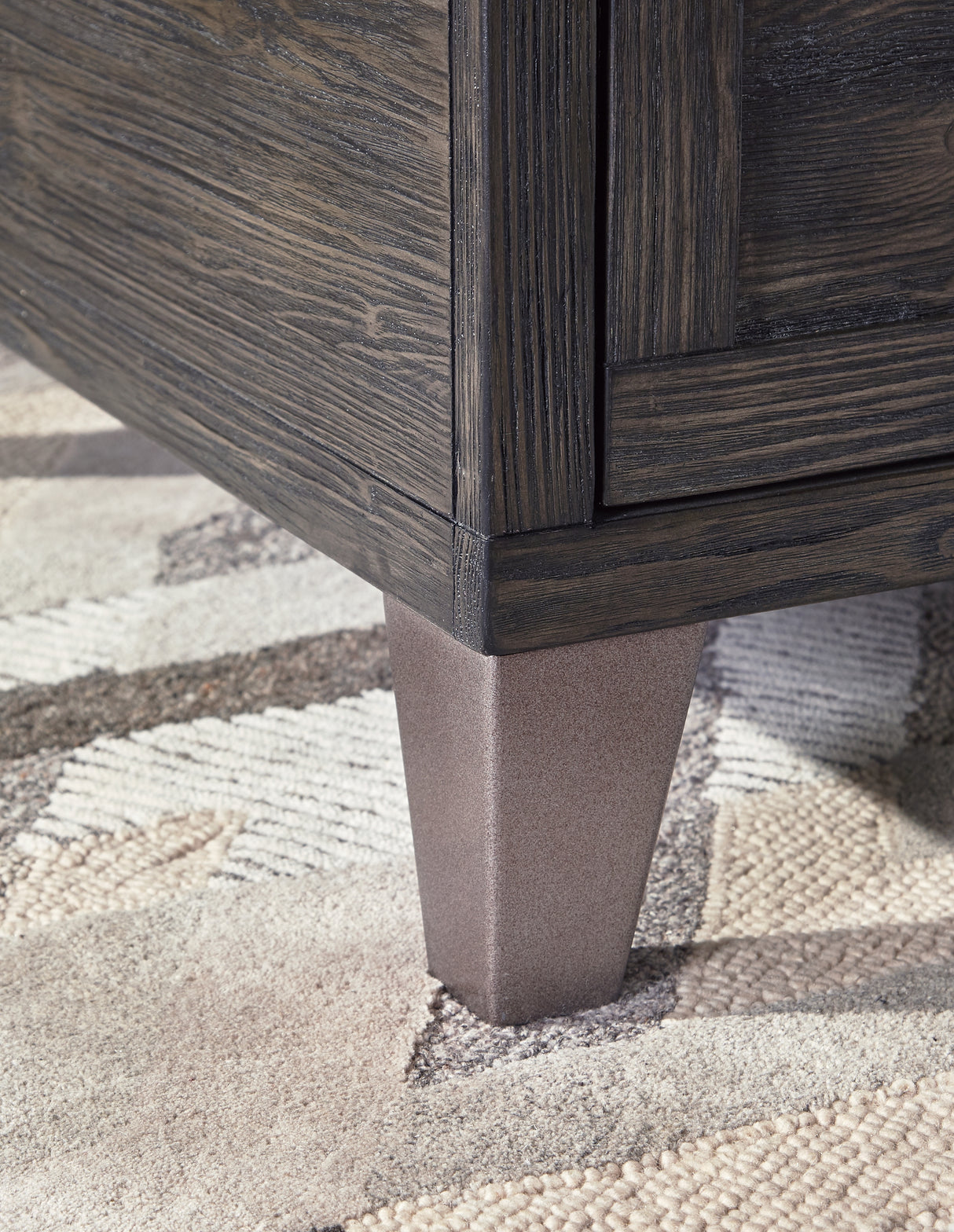 Todoe Coffee Table with 2 End Tables in Dark Gray from Ashley Furniture - Luna Furniture