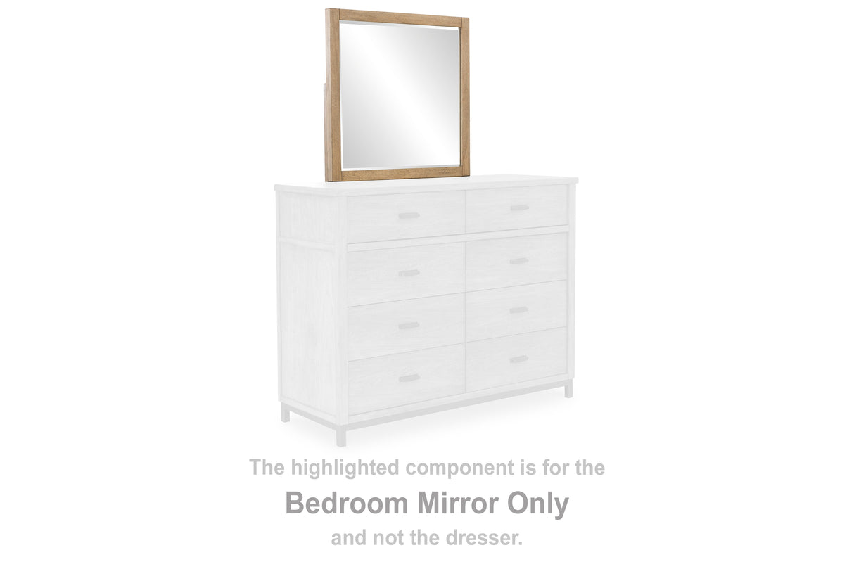 Tomtyn Light Brown Bedroom Mirror (Mirror Only) from Ashley - Luna Furniture
