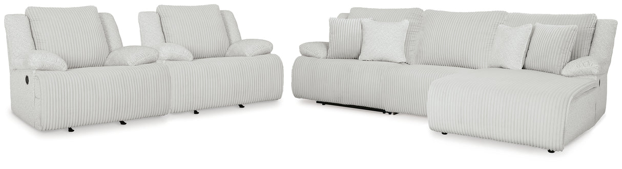 Top Tier Alloy 3-Piece Reclining Sectional and 2 Recliners from Ashley - Luna Furniture