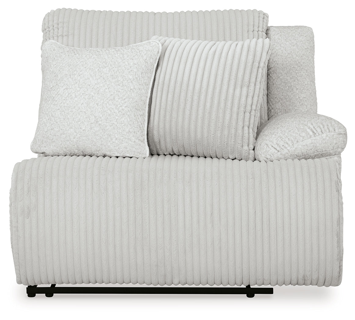 Top Tier Alloy 4-Piece LAF Chaise Reclining Sectional from Ashley - Luna Furniture