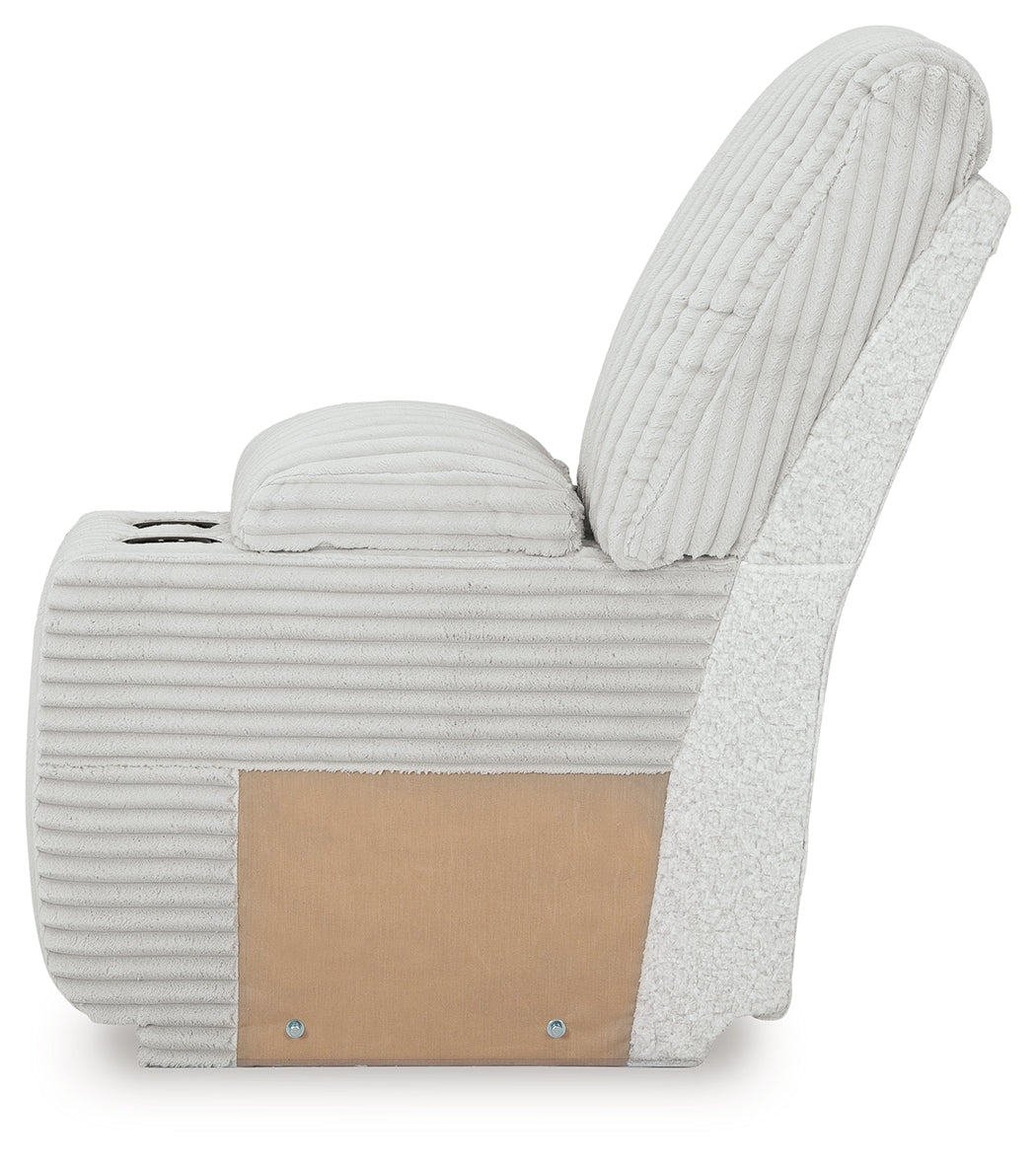 Top Tier Alloy Console with Storage from Ashley - Luna Furniture