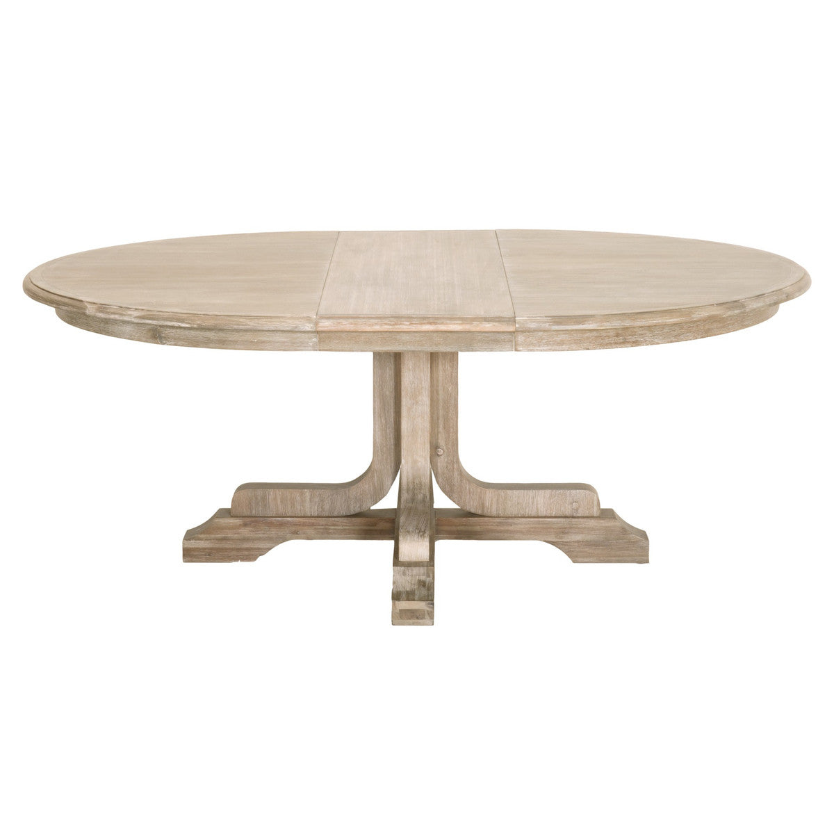 Torrey 60" Round Extension Dining Table in Natural Gray Acacia from Essentials For Living - Luna Furniture