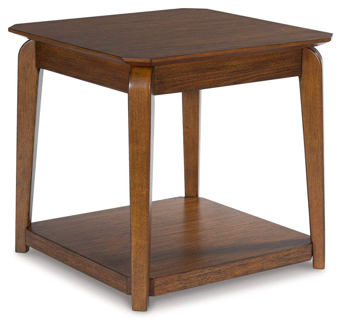 Trenmour Medium Brown End Table from Ashley - Luna Furniture