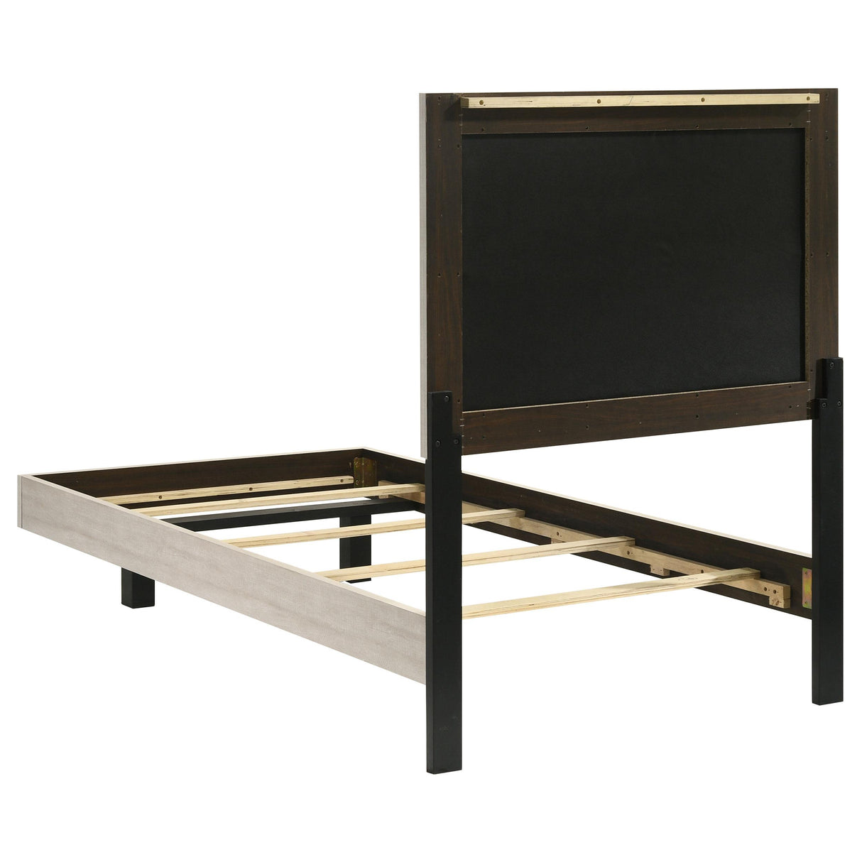 Trenton Rustic Cream 4-Piece Twin Bedroom Set from Coaster - Luna Furniture