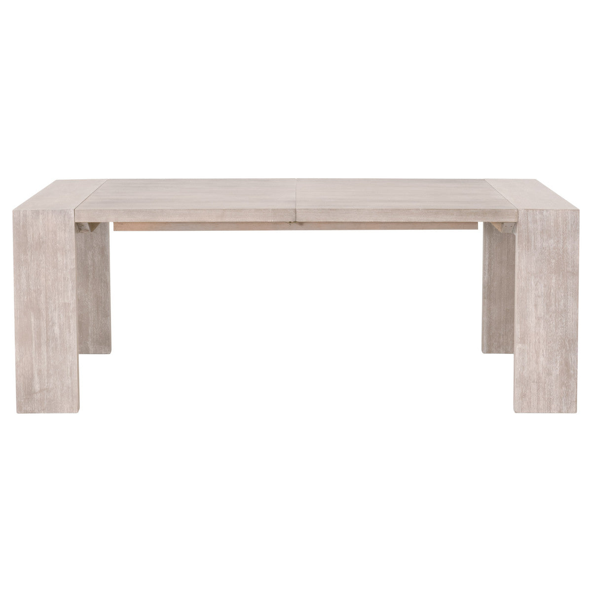 Tropea Extension Dining Table in Natural Gray Acacia from Essentials For Living - Luna Furniture