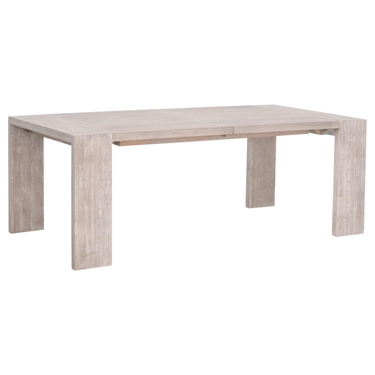 Tropea Extension Dining Table in Natural Gray Acacia from Essentials For Living - Luna Furniture