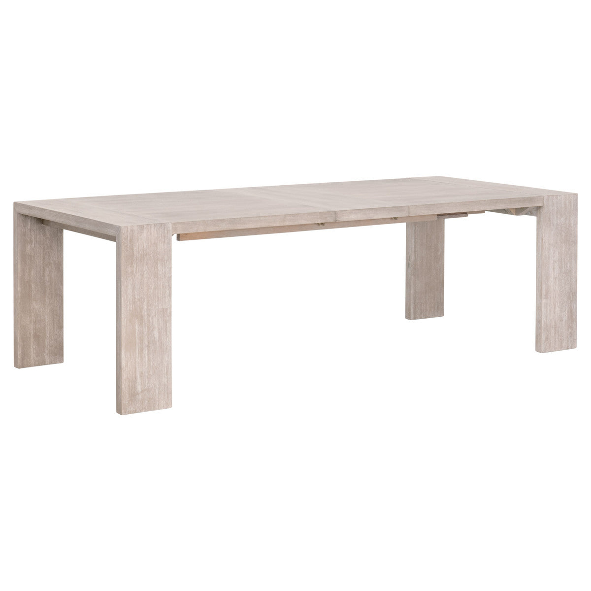 Tropea Extension Dining Table in Natural Gray Acacia from Essentials For Living - Luna Furniture