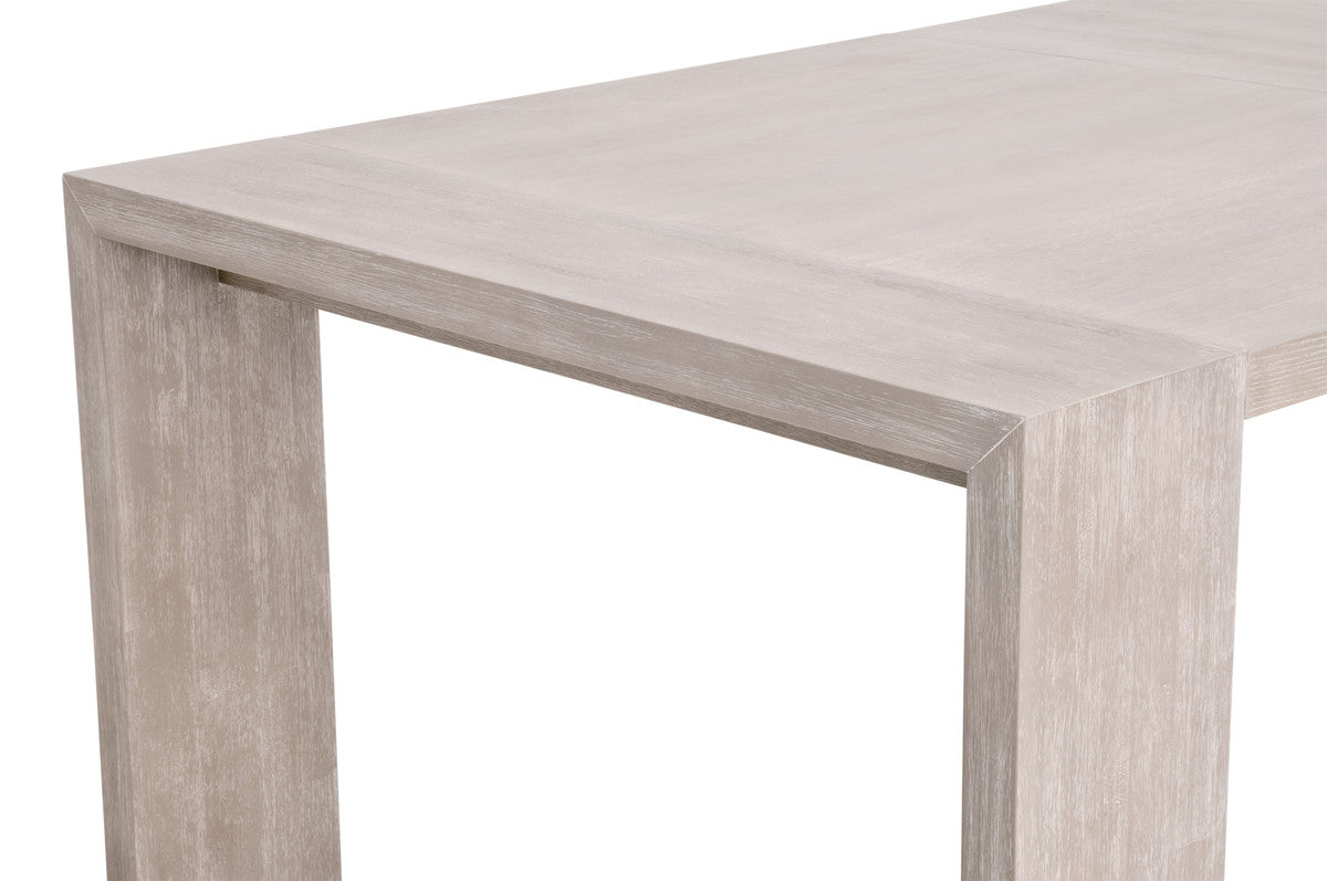 Tropea Extension Dining Table in Natural Gray Acacia from Essentials For Living - Luna Furniture