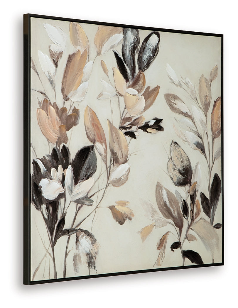 Trulow Tan/Brown/Black Wall Art from Ashley Furniture - Luna Furniture