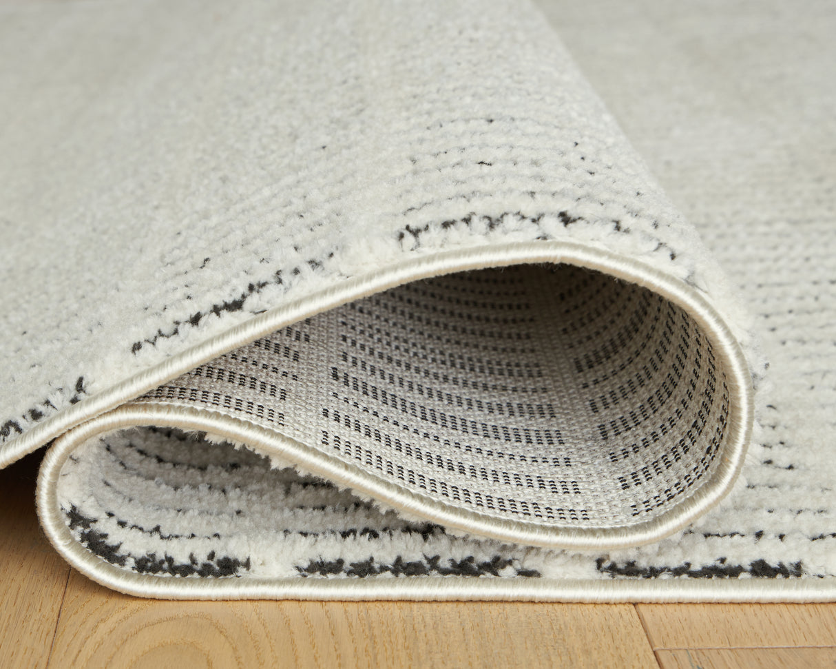 Turinwith Ivory/Black Large Rug from Ashley - Luna Furniture