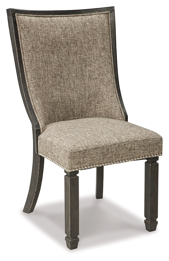 Tyler Creek Black/Gray Dining Table and 4 Chairs and Bench from Ashley - Luna Furniture
