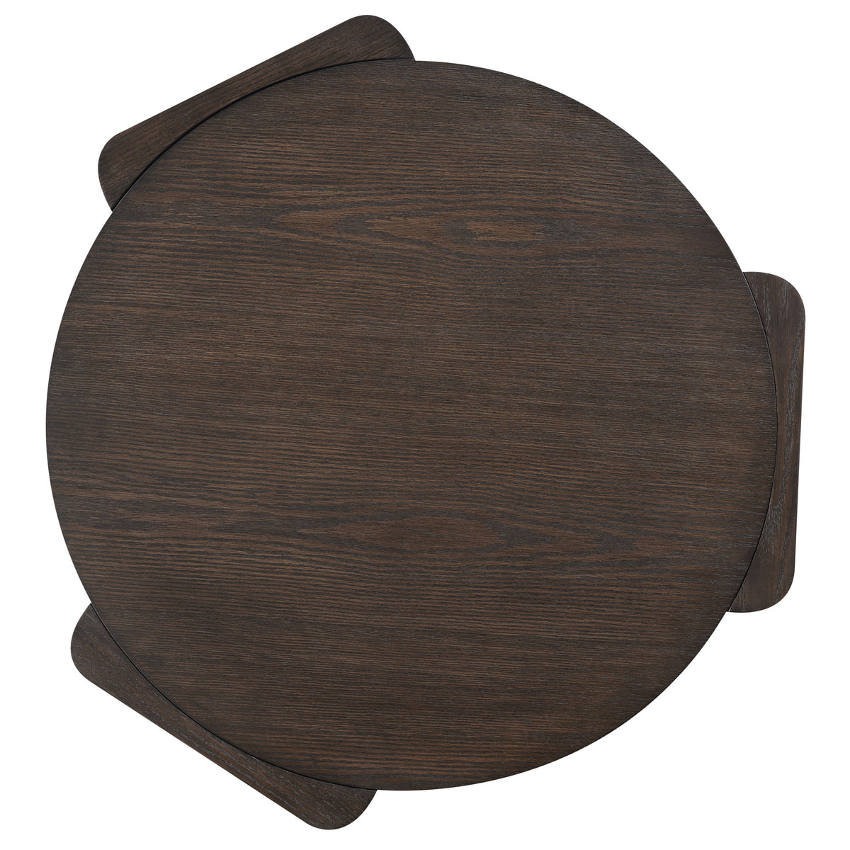 Salina Mocha 32.5″ Round Coffee Table with Casters from Steve Silver - Luna Furniture