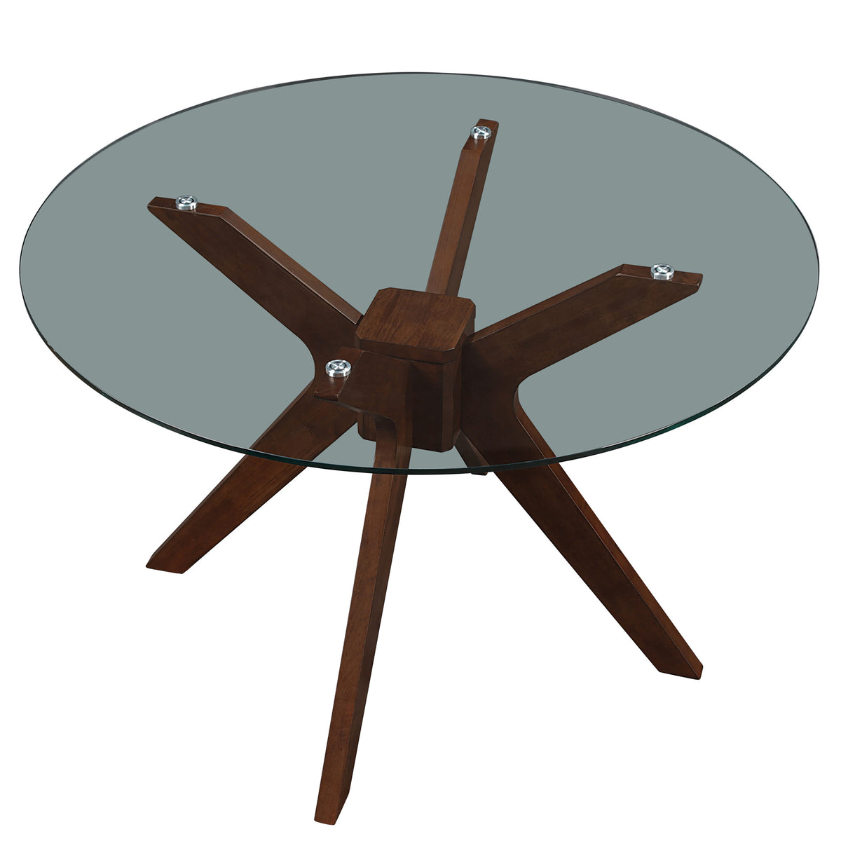 Zen 5-Piece Dining Set with Green Velvet Chairs from Steve Silver - Luna Furniture
