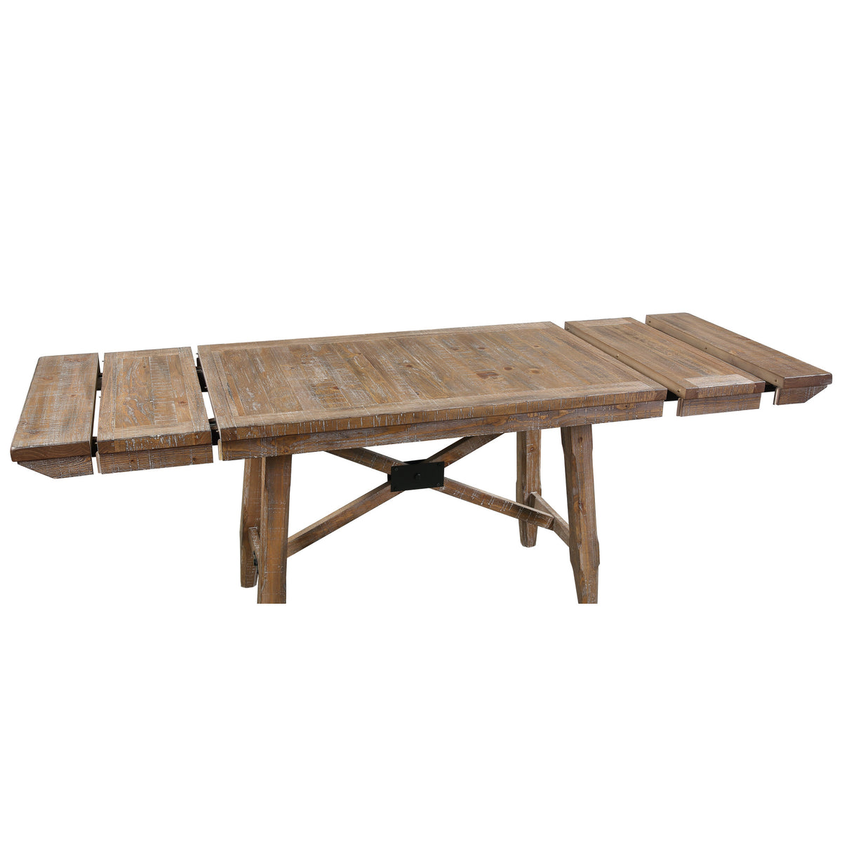 Riverdale Driftwood 96" Extendable Counter Height Table from Steve Silver - Luna Furniture