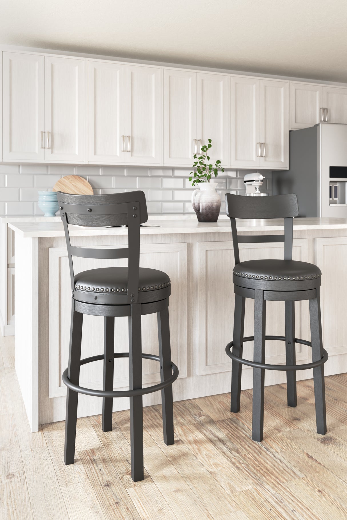 Valebeck Multi Bar Height Bar Stool (Set of 2) from Ashley - Luna Furniture