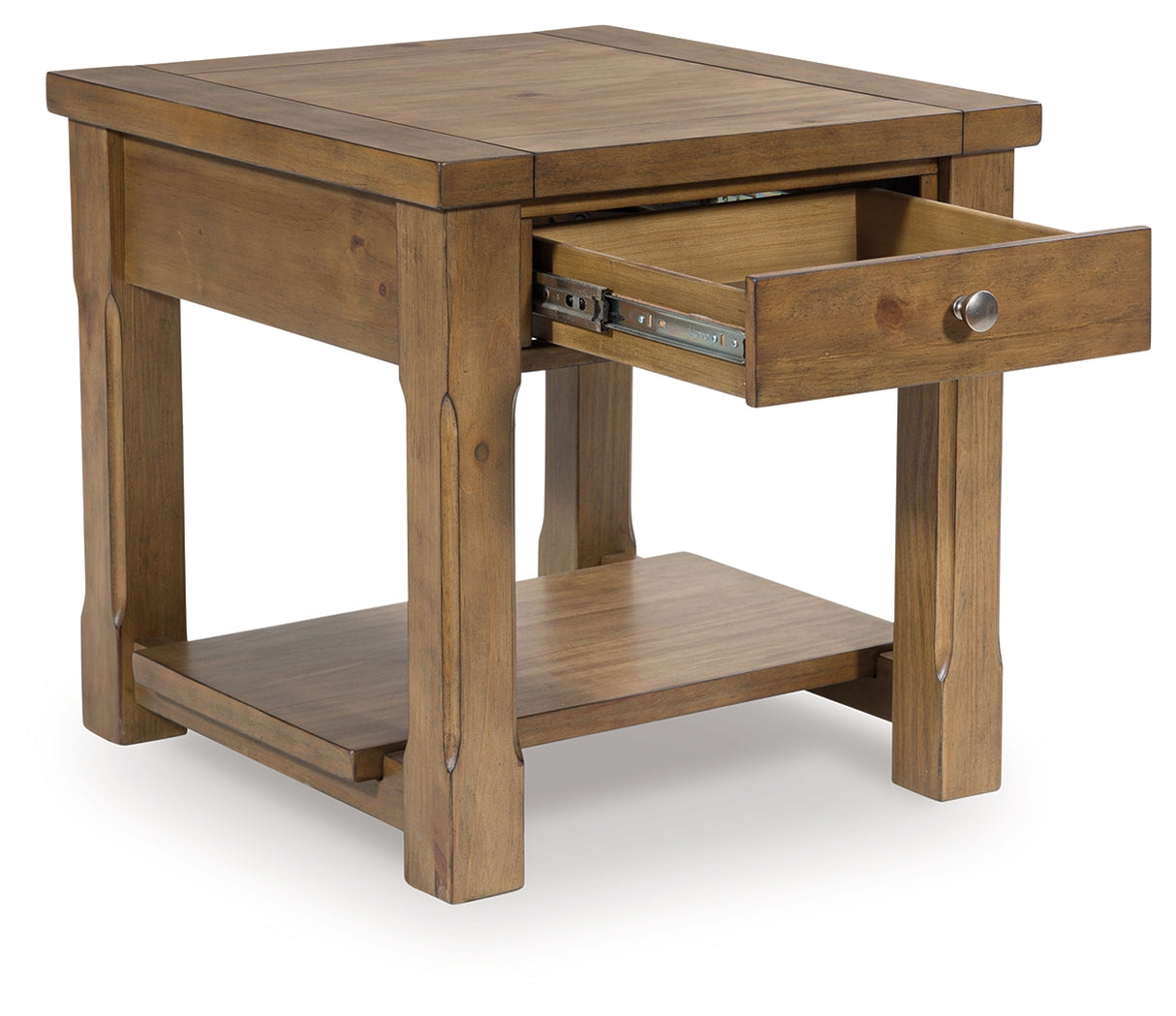 Vandenmore Medium Brown End Table from Ashley - Luna Furniture