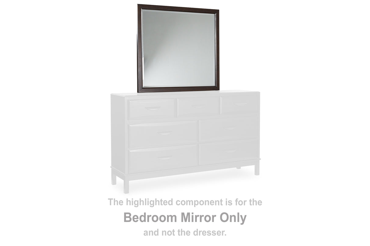 Vanmore Dark Brown Bedroom Mirror (Mirror Only) from Ashley - Luna Furniture
