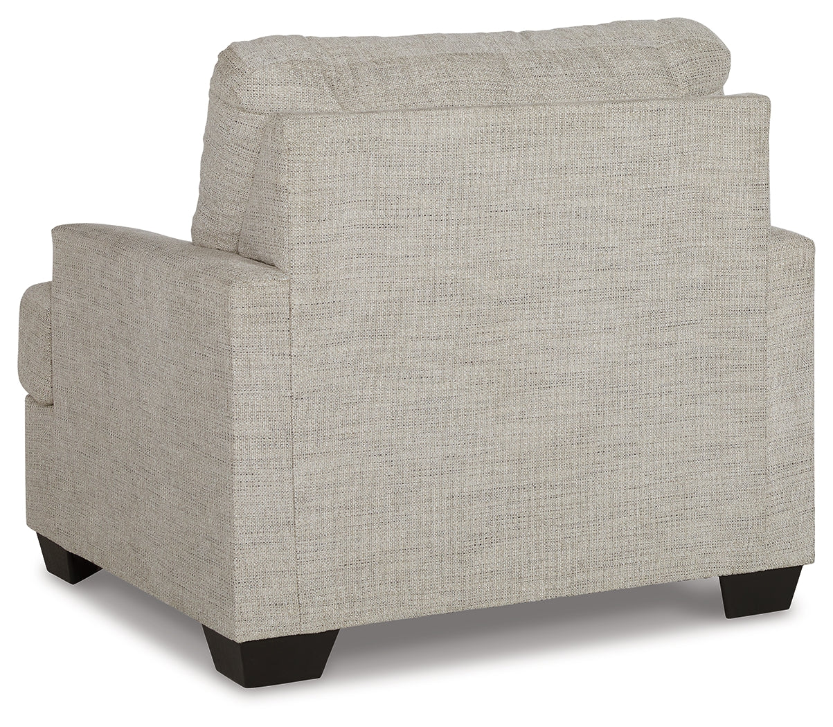 Vayda Chair and Ottoman in Pebble from Ashley - Luna Furniture