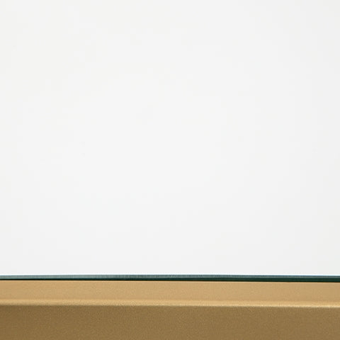 Veerwick Gold Finish Accent Coffee Table from Ashley - Luna Furniture