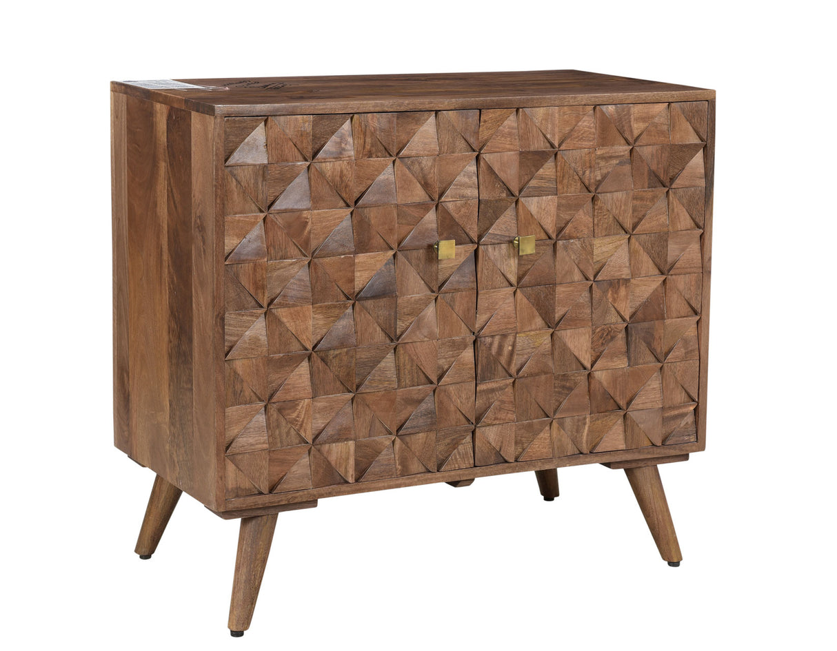 Veneto Matte Walnut Accent Cabinet from Steve Silver - Luna Furniture