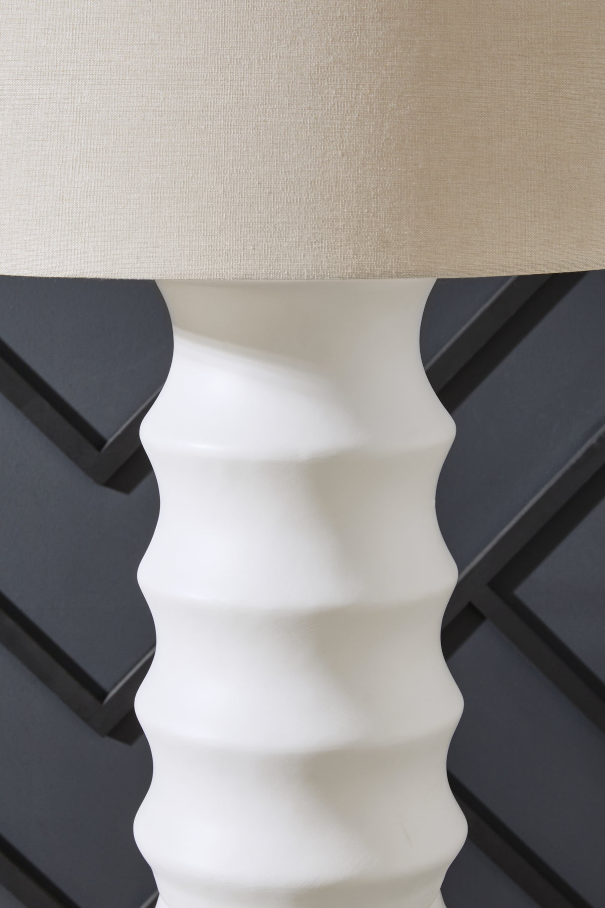 Veraleigh White Floor Lamp from Ashley - Luna Furniture