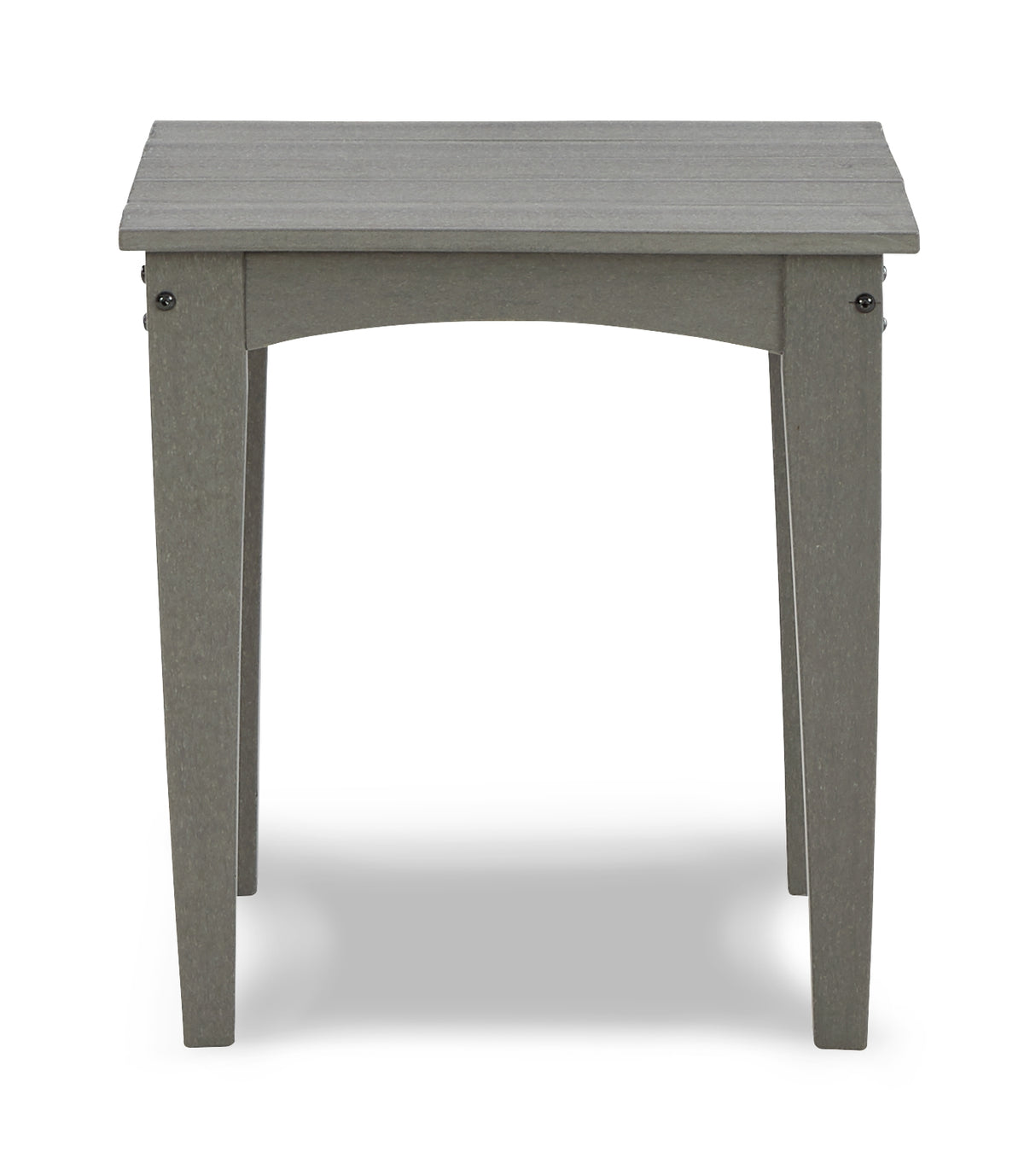 Visola Outdoor Chair with End Table in Gray from Ashley - Luna Furniture