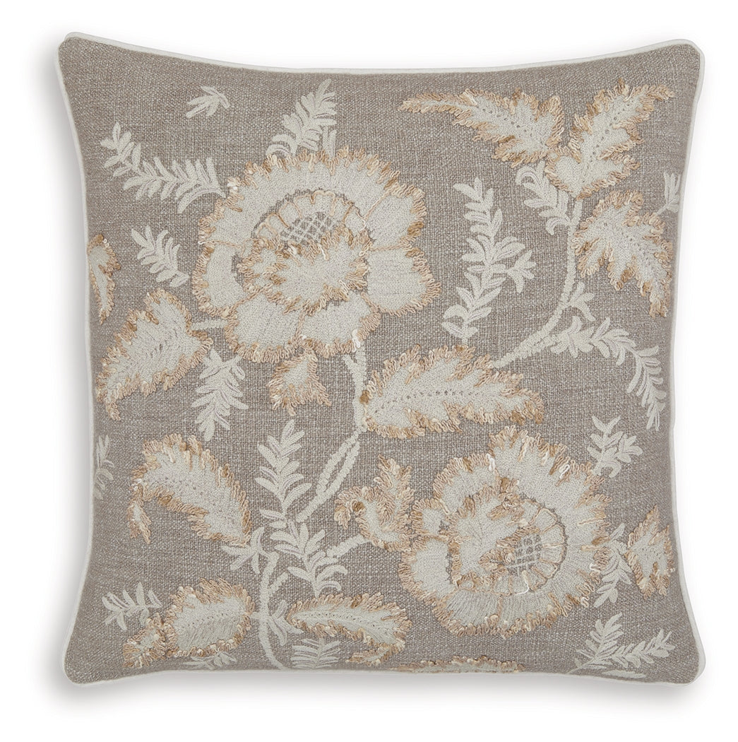 Viveka Brown/Beige Pillow (Set of 4) from Ashley Furniture - Luna Furniture